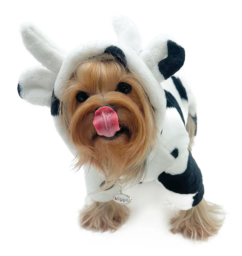 Klippo Ultra Plush Moo Cow Hooded Pajamas