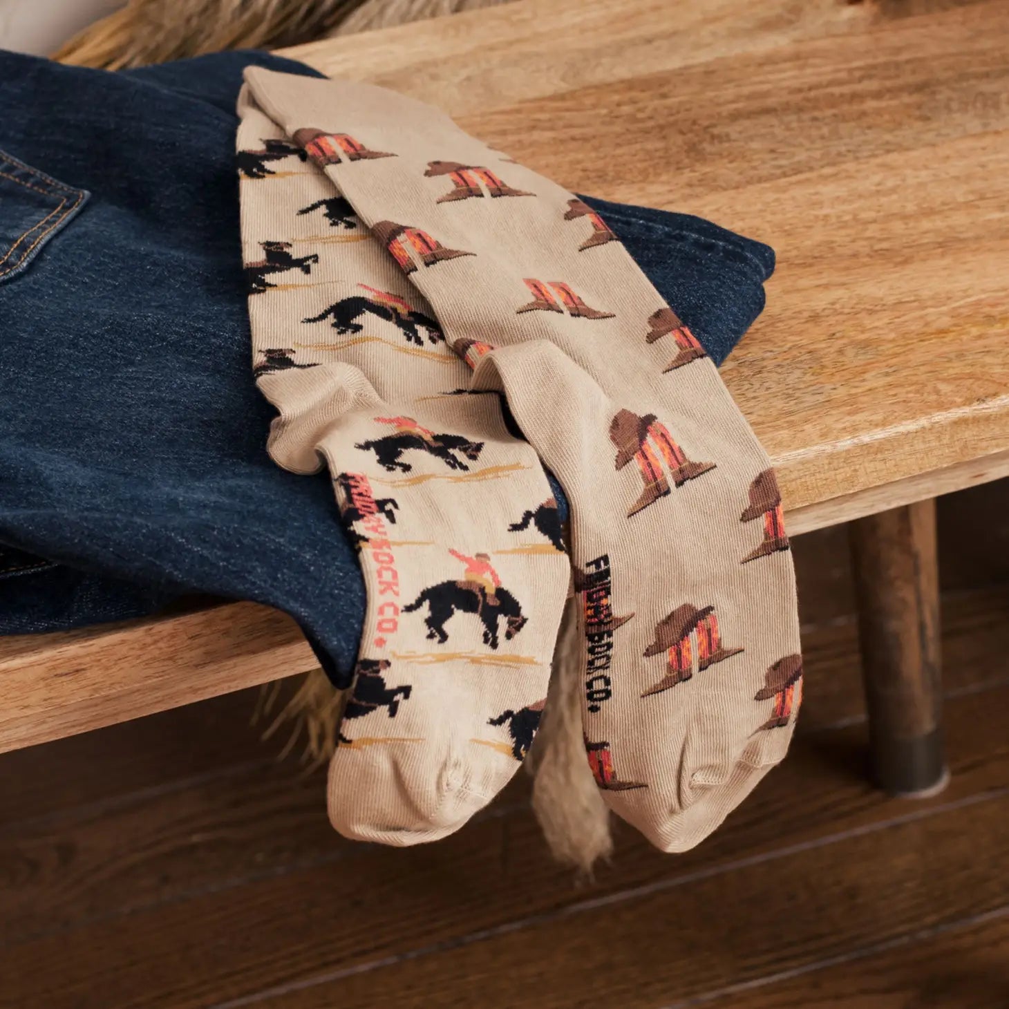 Friday Sock Co. - Men's Socks Western Mismatch