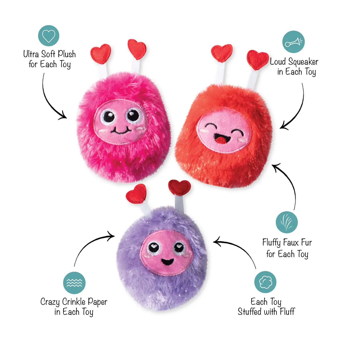 Petshop by Fringe Studio - Love Connection Dog Toy