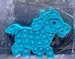 Fidget Popper Blue Horse - Southern Agriculture