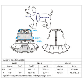 Turquoise | Made Well Floral Dog Dress Harness