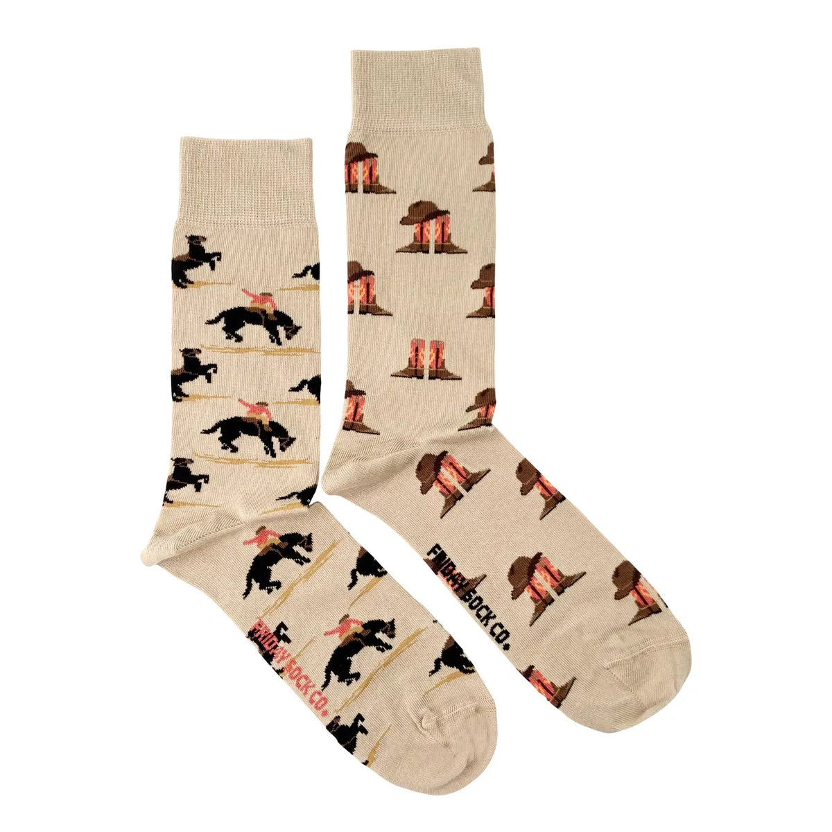 Friday Sock Co. - Men's Socks Western Mismatch