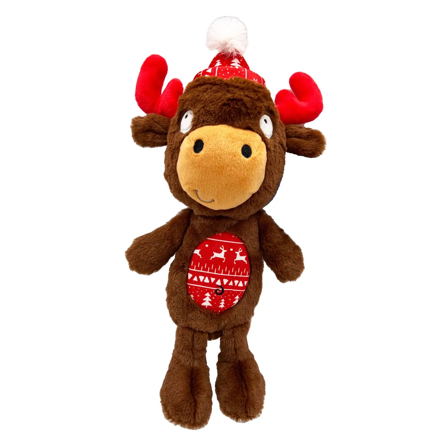 Huxley & Kent - Lulubelles Mistletoe Moose Plush Dog Toy