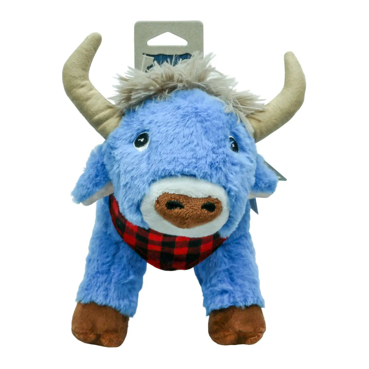 Tall Tails - Blue Ox With Water Bottle Crunch, Crinkle & Squeaker