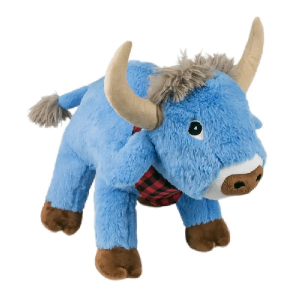 Tall Tails - Blue Ox With Water Bottle Crunch, Crinkle & Squeaker