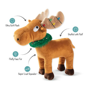 Petshop by Fringe Studio - Merry Chrismoose Dog Toy