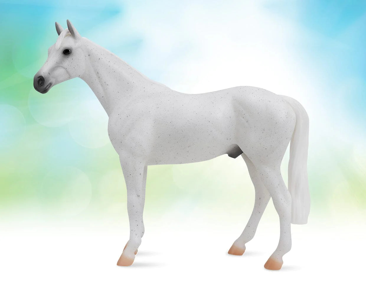 Breyer Fleabitten Throughbred Grey