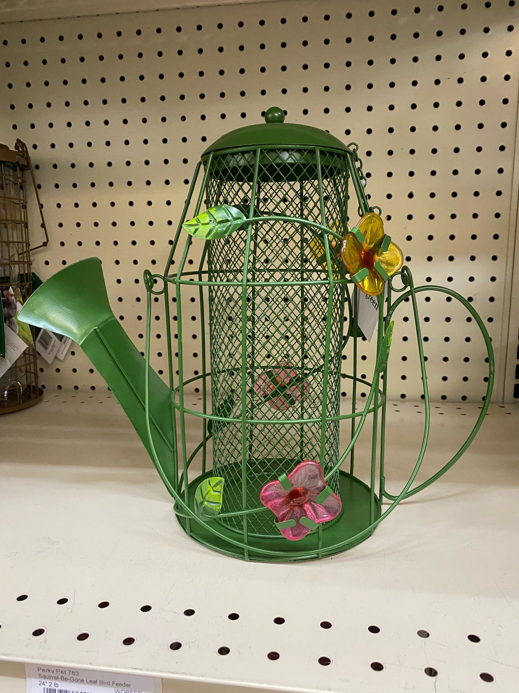 Evergreen Water Can Mesh Bird Feeder