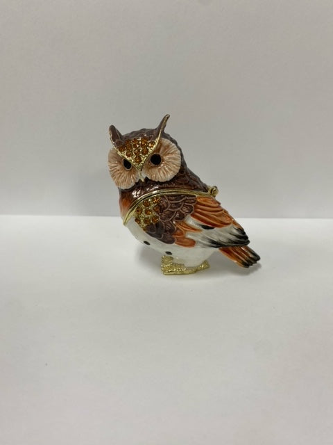 Owl Trinket Box