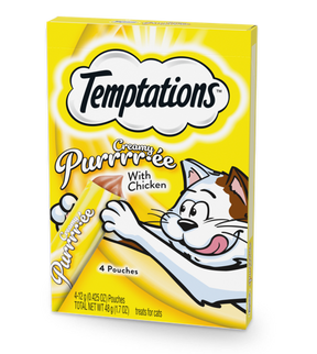 Creamy Purrrr-ee With Chicken Cat Treats