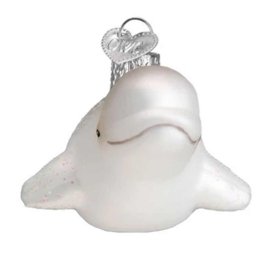 Old World Christmas - Beluga Whale Ornament-Southern Agriculture