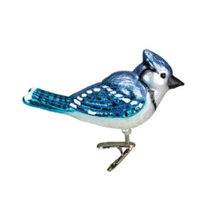 Old World Christmas - Bright Blue Jay Ornament-Southern Agriculture