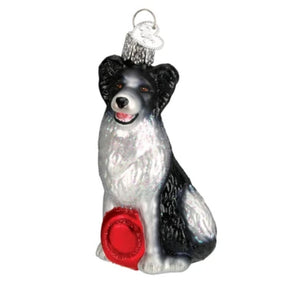 Old World Christmas - Border Collie Ornament-Southern Agriculture