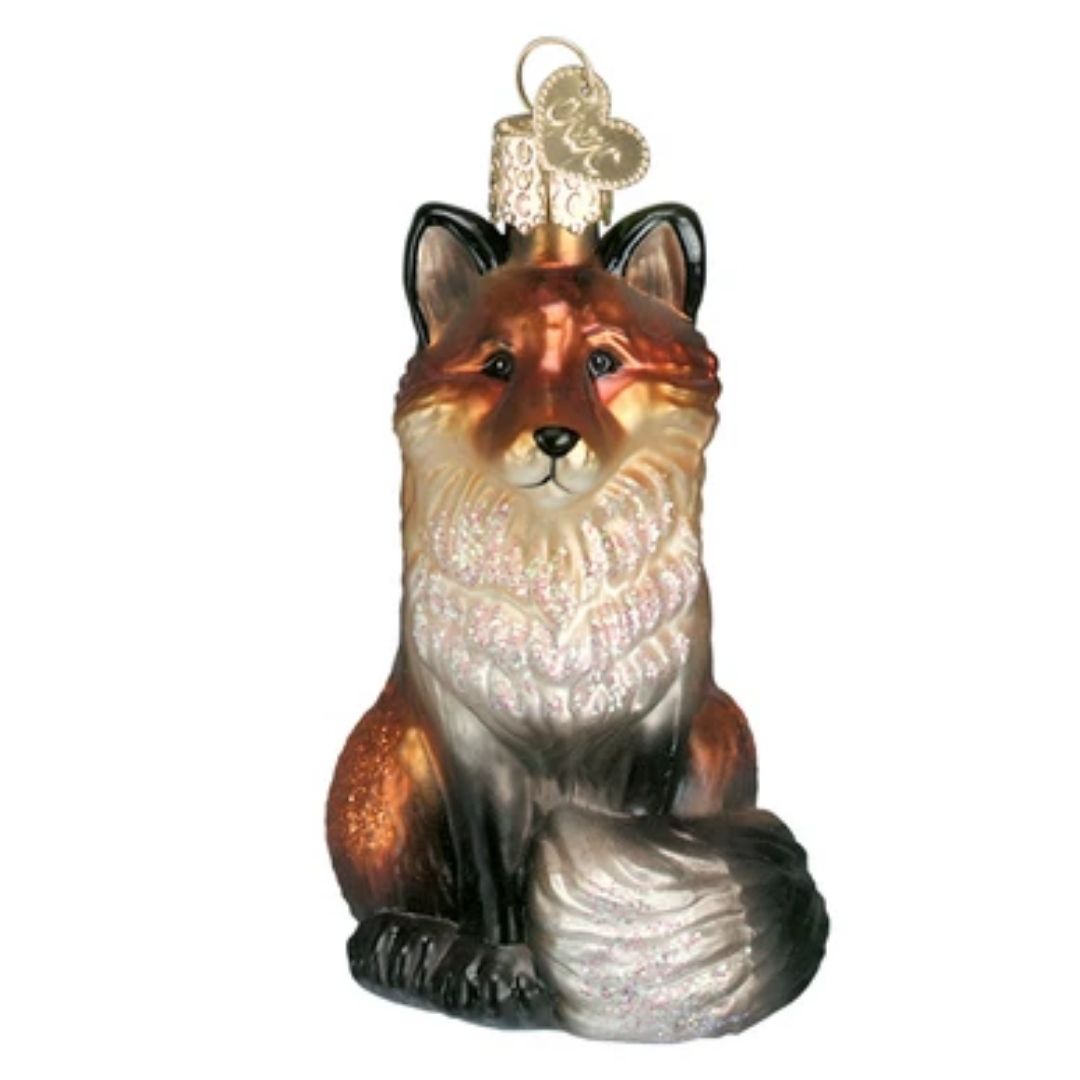 Old World Christmas - Fox Ornament-Southern Agriculture