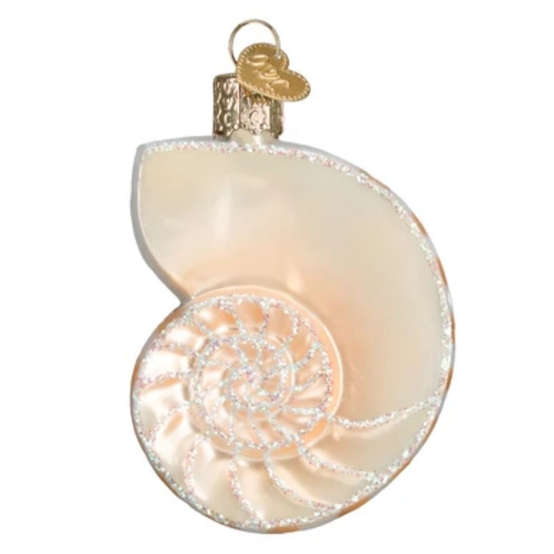 Old World Christmas - Nautilus Shell Ornament-Southern Agriculture