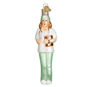 Old World Christmas - Nurse Ornament-Southern Agriculture