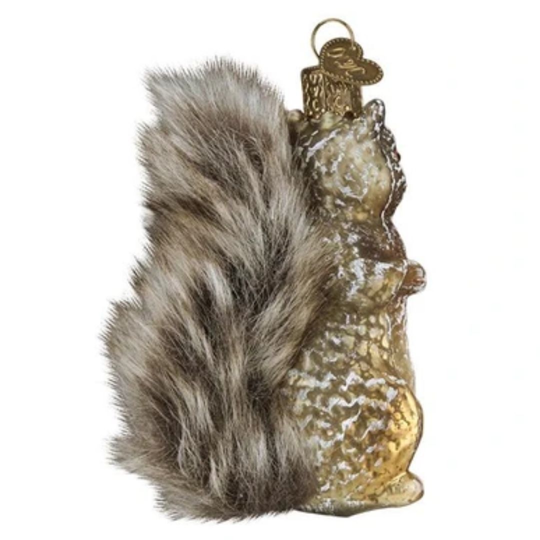 Old World Christmas - Vintage Squirrel Ornament-Southern Agriculture