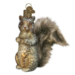 Old World Christmas - Vintage Squirrel Ornament-Southern Agriculture