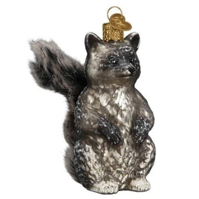 Old World Christmas - Vintage Raccoon Ornament-Southern Agriculture