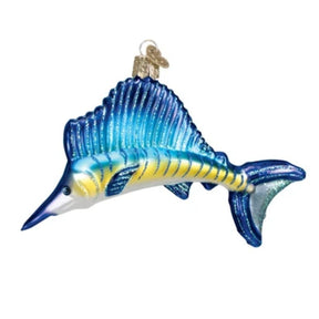 Old World Christmas - Sailfish Ornament-Southern Agriculture