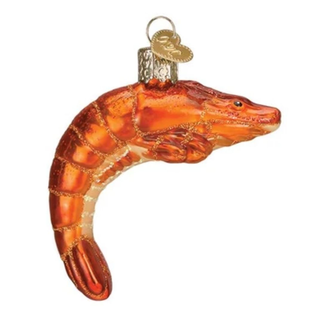 Old World Christmas - Shrimp Ornament-Southern Agriculture