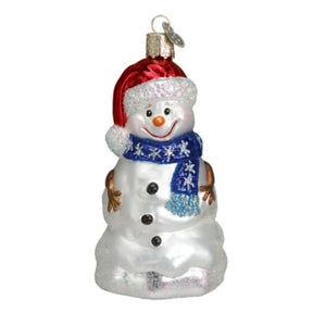 Old World Christmas - Happy Snowman Ornament-Southern Agriculture