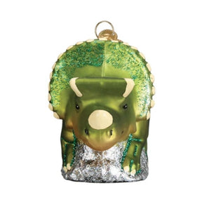 Old World Christmas - Triceratops Ornament-Southern Agriculture