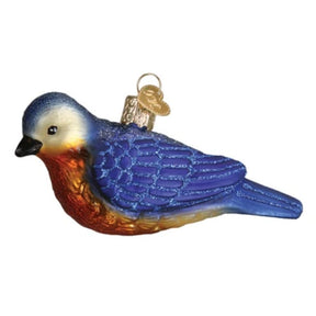 Old World Christmas - Hanging Western Bluebird Ornament-Southern Agriculture