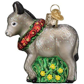 Old World Christmas - Donkita Ornament-Southern Agriculture