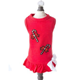 Hello Doggie - Candy Cane Dog Dress