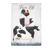 Farm Life Garden Flag