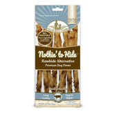 Nothin' To Hide Twists Beef Dog Treats - Rawhide Alternative