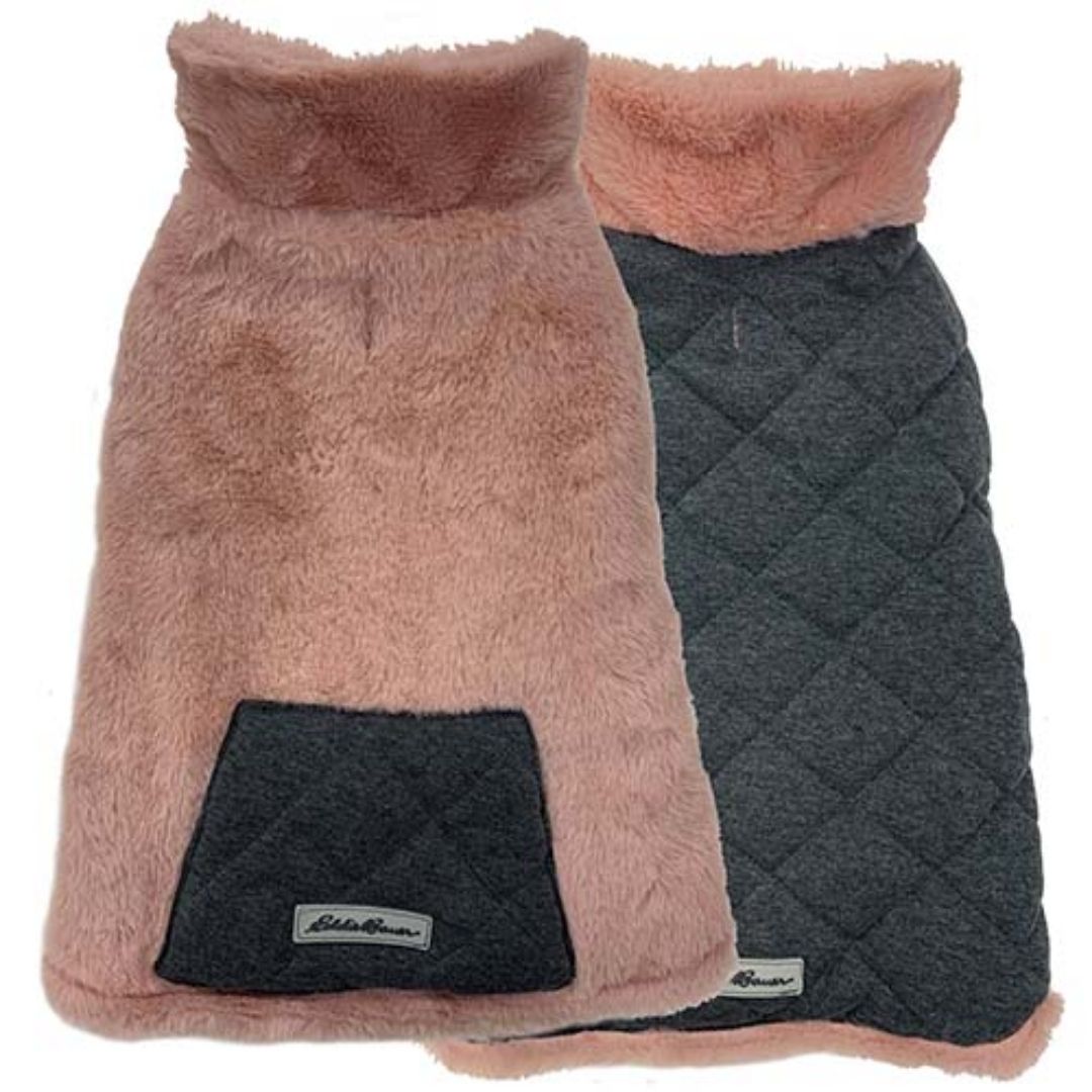 Eddie Bauer PET Laurel Faux Fur Reversible Vest