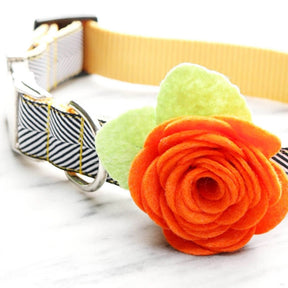 Mimi Green - Dog Collar Rose Flower Attachment