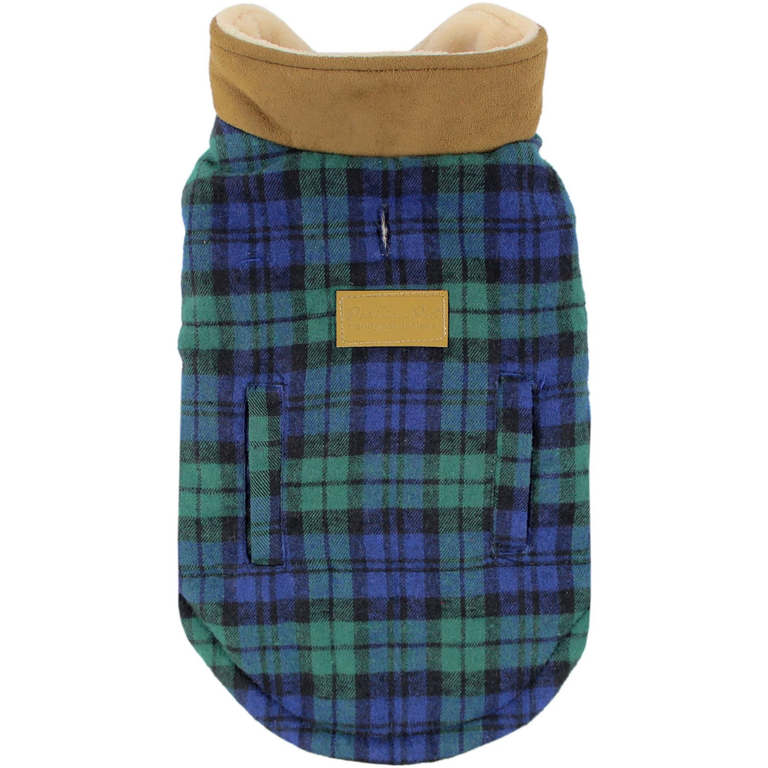 Scottish Plaid Jacket (Green and Blue)