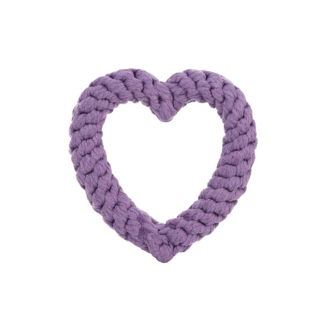 Jax & Bones Heart Rope Toy