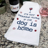 It's Not Drinking Alone Tea Towel