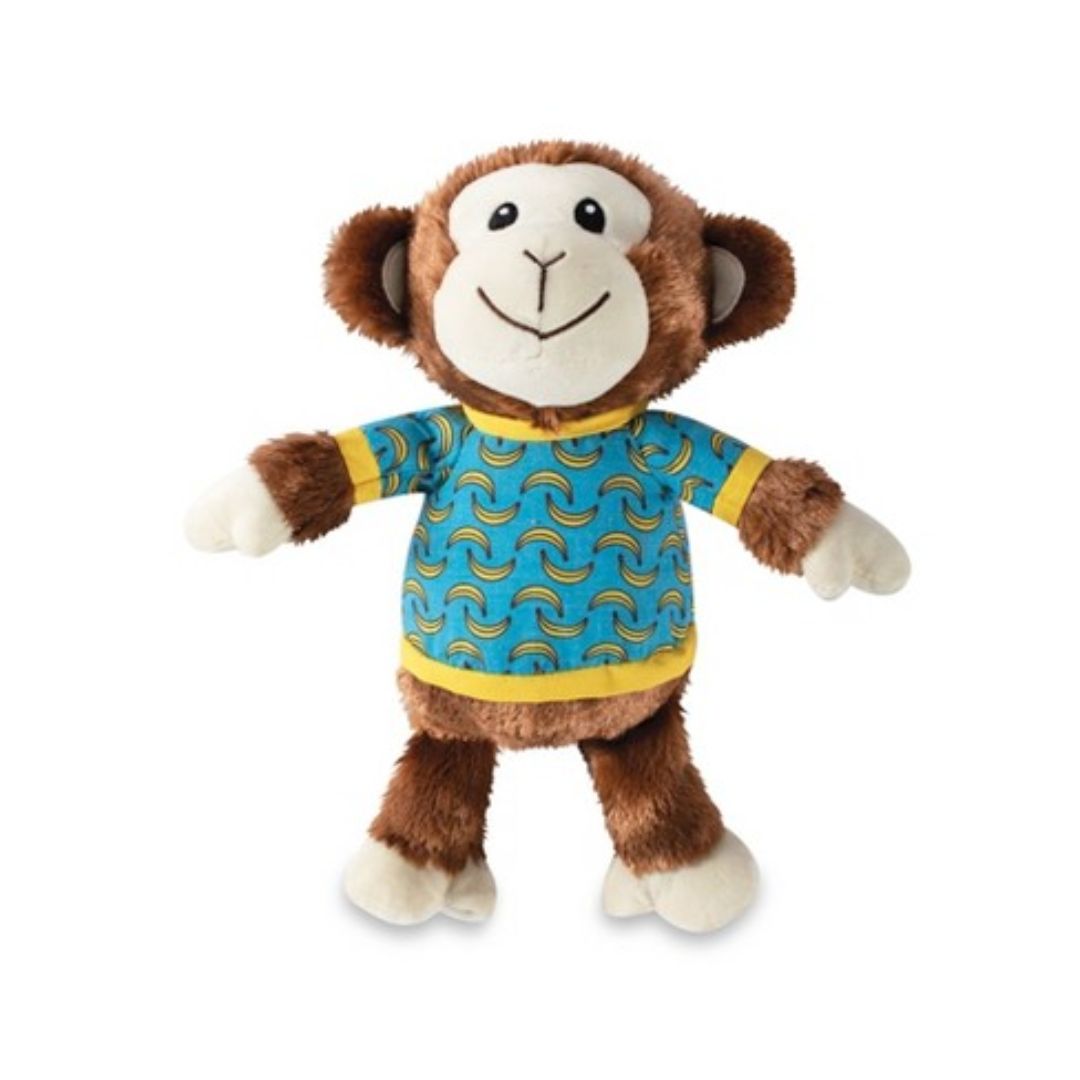 Petshop by Fringe Studio - Dog Toy "Bananas" Monkey Plush