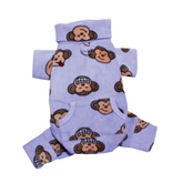 Klippo Silly Monkey Fleece Turtleneck Dog Pajamas