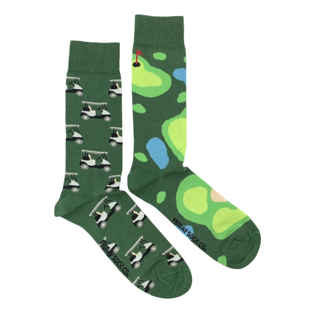 Friday Sock Co. - Men's Socks Golf & Golf Cart