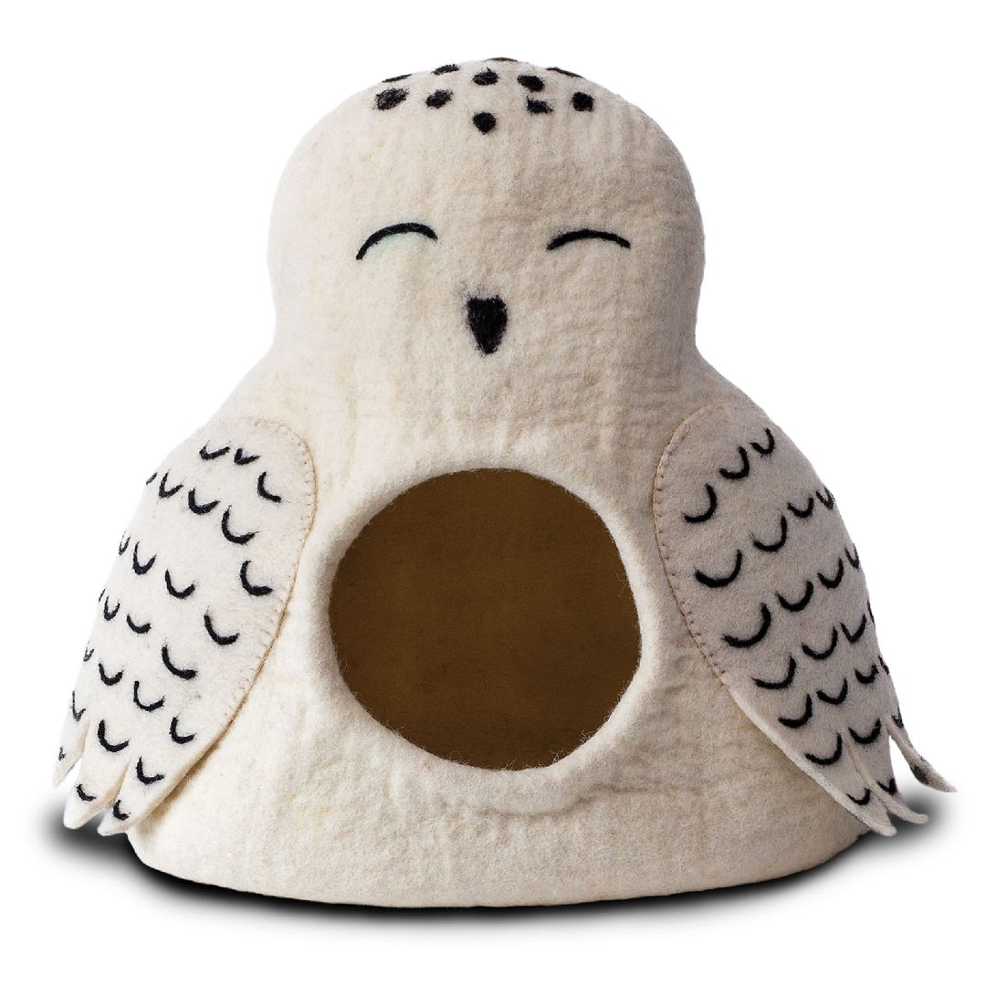 Dharma Dog Karma Cat Owl Wool Pet Cave