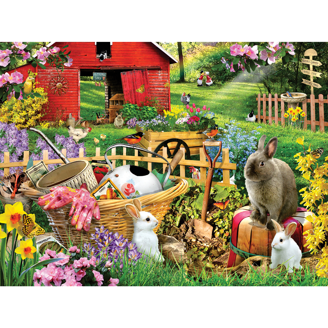 Garden Bunnies Puzzle