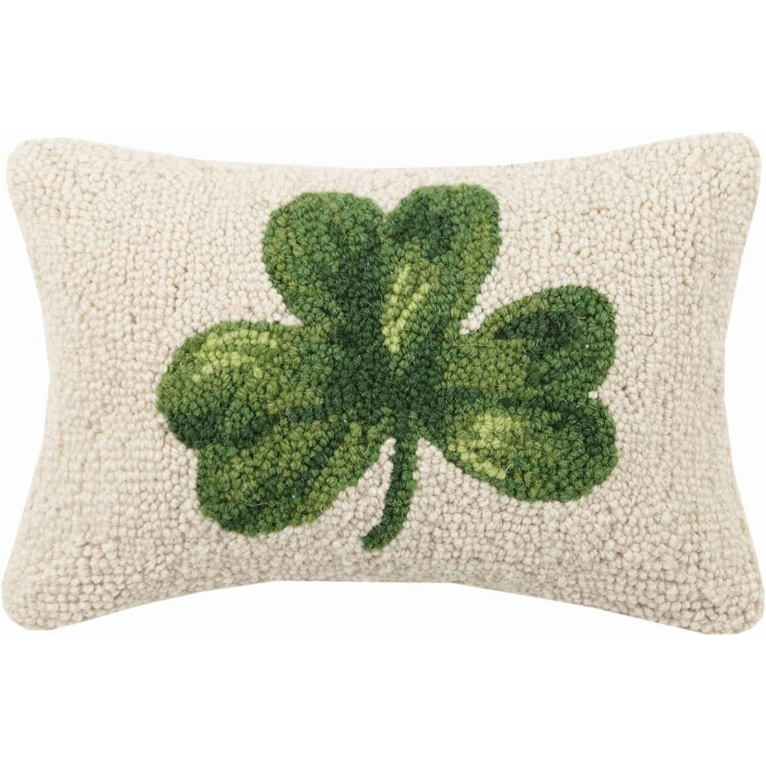 Peking Handicraft Shamrock Hook Pillow