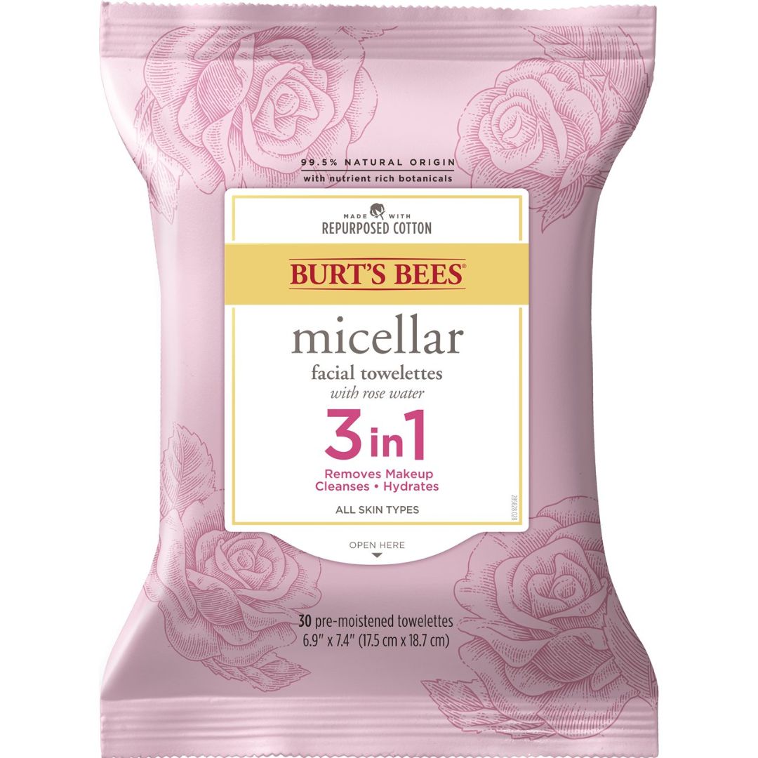 Burt's Bees - Micellar Makeup Removing Towelettes