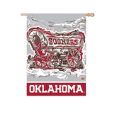 Sooner Scooner Decorative Collegiate Flag