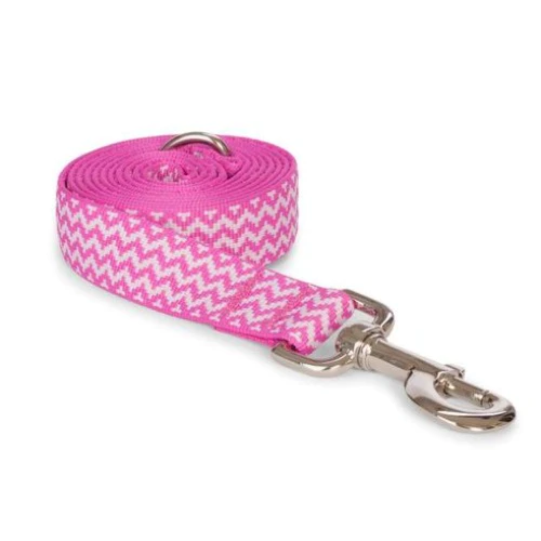 Pink Chevron Lead