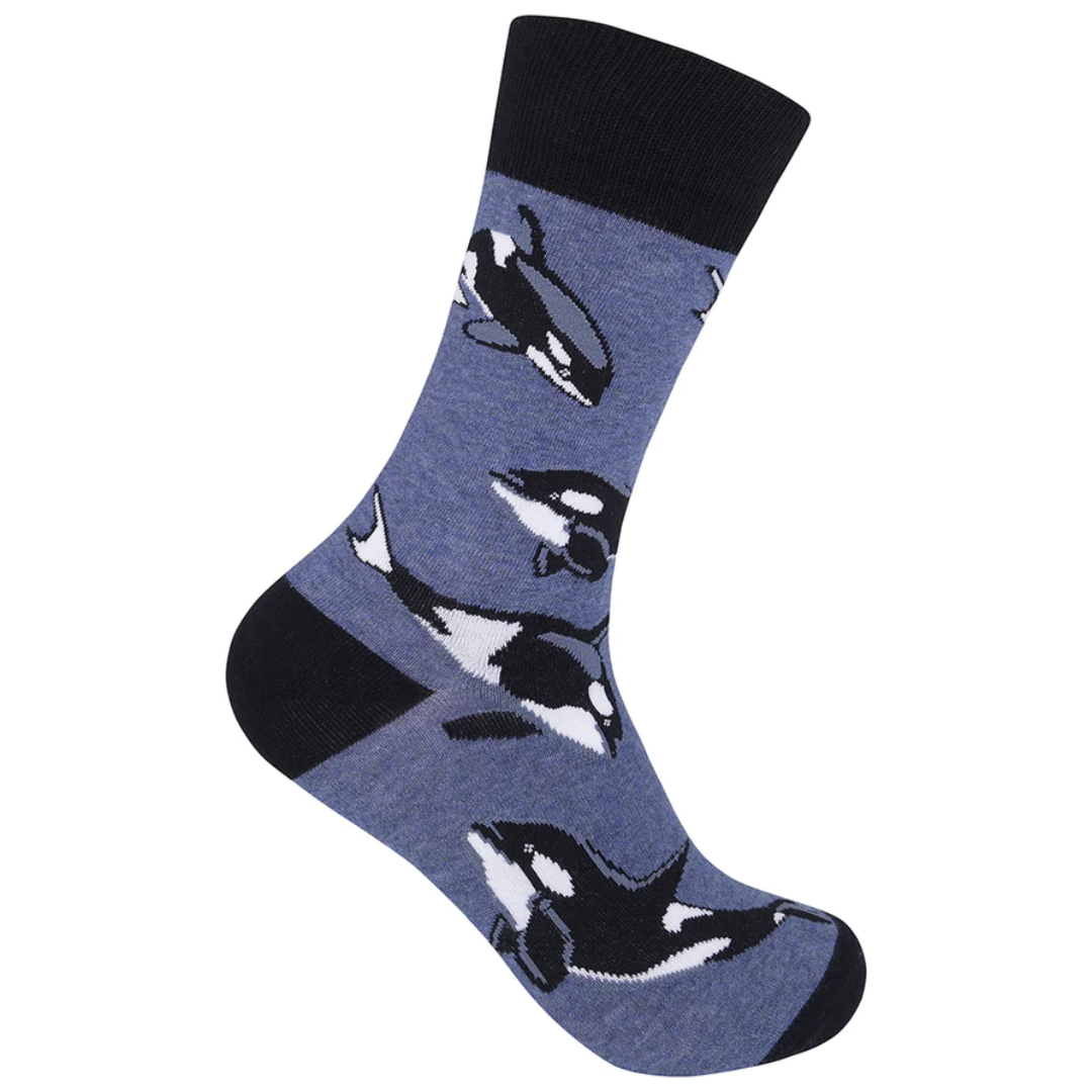 Funatic - Orcas / Killer Whales Socks