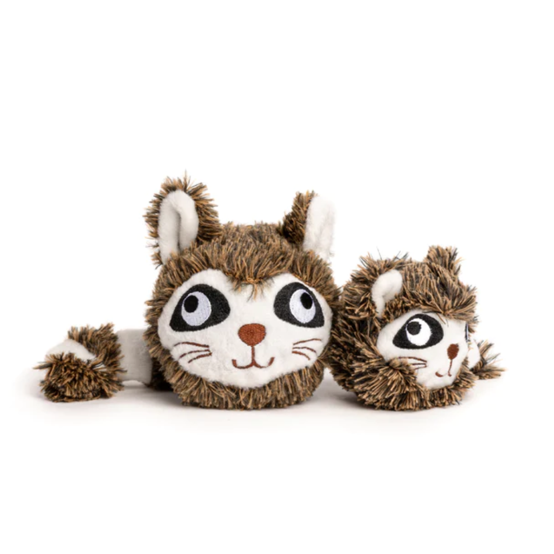 Raccoon faball Dog Toy