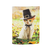 Pilgrim Cat Garden Suede Flag