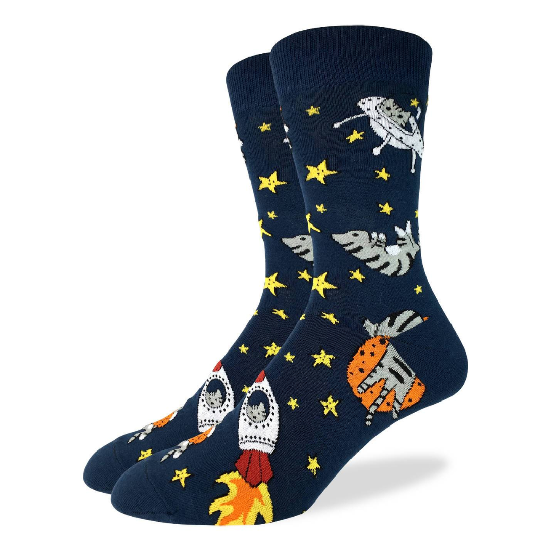 Good Luck Sock - Space Cat